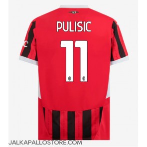 AC Milan Christian Pulisic #11 Kotipaita 2024-25 Lyhythihainen